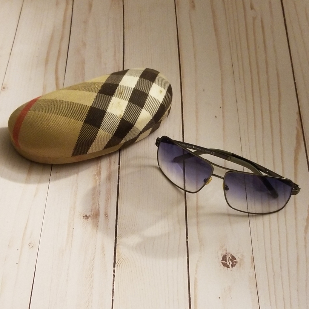 Burberry Titanium Sunglasses - Picture 1 of 8